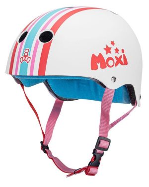 Triple Eight The Certified Sweatsaver Moxi Leopard Skate Helm