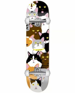 Enjoi – Cat Collage Youth FP 7.0″ – Skateboard Complete