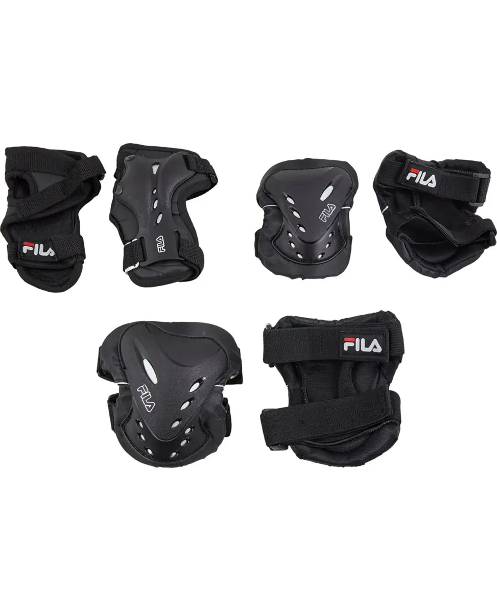 Fila - 3 Pack Zwart - Beschermset - L