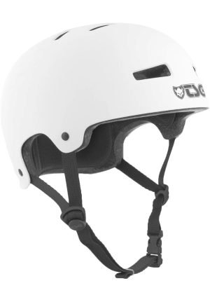 Evolution Youth Satin White – Skate Helm