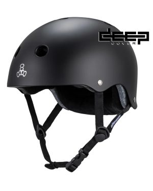 Triple Eight - Deep Cover Matte Black - Helm