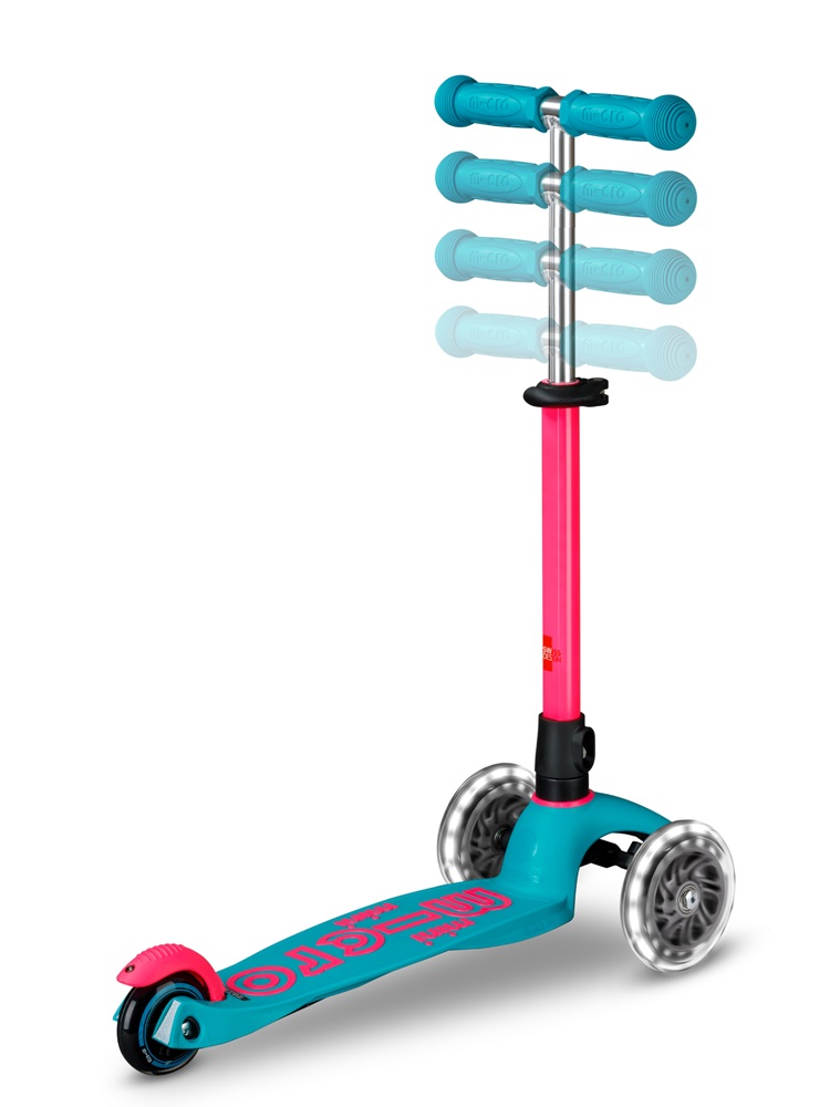 Micro - Mini deluxe Neon Aqua Roze - Step Complete