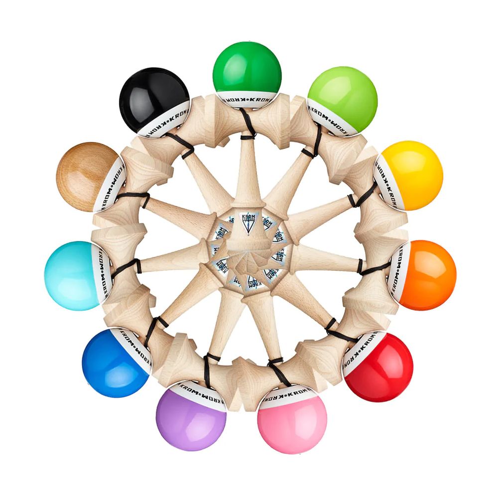 Krom - POP LOL - Kendama - Wit afbeelding 1