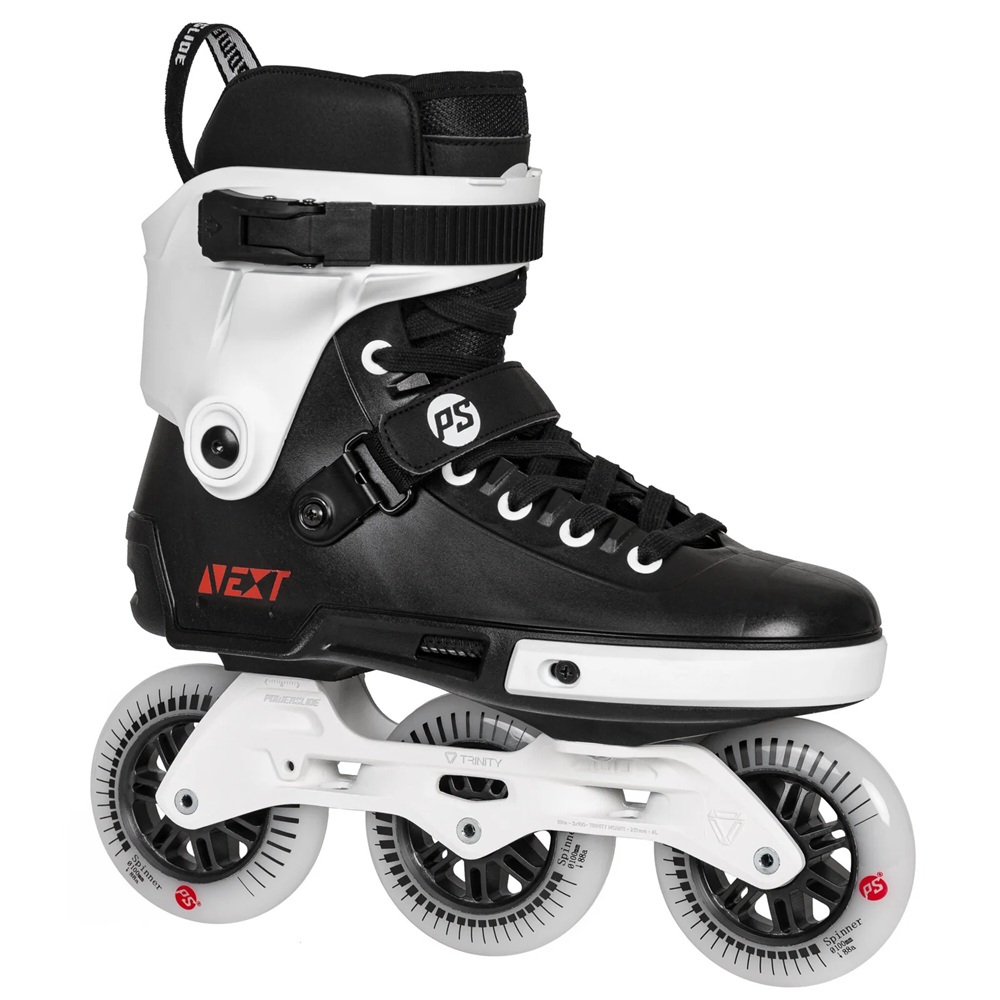 Powerslide – Next Core 100 – Tri Skates – 38-39 Zwart