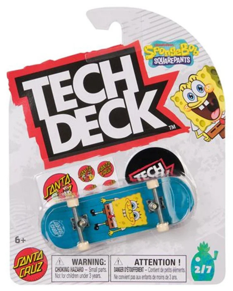 Tech Deck Santa Cruz Spongebob Fingerboard 2
