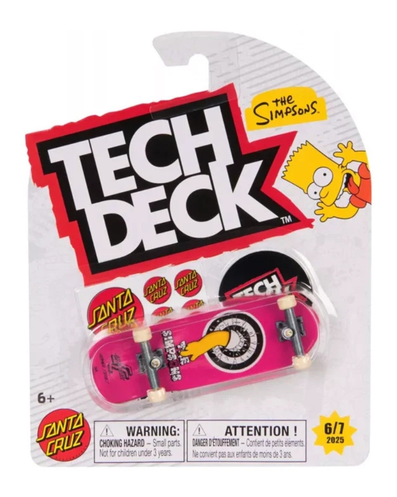 Tech Deck Santa Cruz Simpsons Fingerboard 6