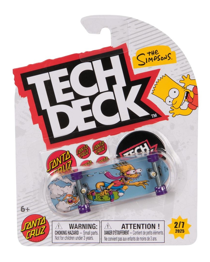 Tech Deck Santa Cruz Simpsons Fingerboard 2